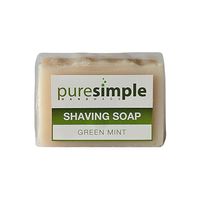 Pure Simple Shaving Soap - Green Mint